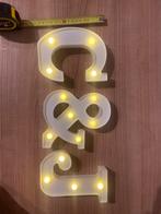 LED Letters C & J, Ophalen of Verzenden, Zo goed als nieuw