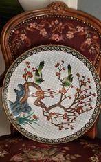 Japanse Cloisonné Schaal, diameter 38 cm., Antiek en Kunst, Ophalen of Verzenden