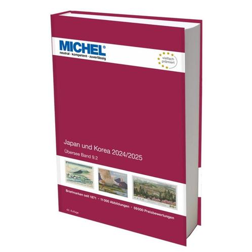 Michel Catalog Japan und Korea 2024/2025 (ÜK 9.2), Postzegels en Munten, Postzegels | Toebehoren, Catalogus, Verzenden