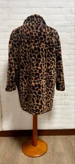 Dames jas Luipaard print (imitatie bont)mt XL zgan, Ophalen of Verzenden, Zo goed als nieuw, Maat 42/44 (L), Bruin
