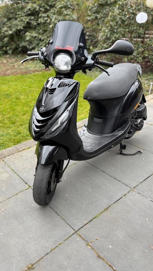 Zip 80cc Malossi Brom, Fietsen en Brommers, Scooters | Piaggio, Zo goed als nieuw, Zip, Ophalen