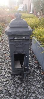 Klassieke brievenbus - Scharnier defect, Tuin en Terras, Brievenbussen, Ophalen, Gebruikt, IJzer, Staande brievenbus
