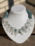 Apatiet , Bergkristal ketting, Ophalen of Verzenden, Nieuw