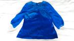 TED BAKER kobaltblauw zijden blouse maat 2 - M, Maat 38/40 (M), Blauw, Nieuw, Ophalen of Verzenden
