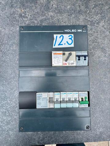 Groepenkast HOLEC HH met automaten en aardlekschakelaar beschikbaar voor biedingen