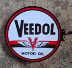 Veedol motor oil wand reclame lamp decoratie verlichtingen, Verzamelen, Lichtbak of (neon) lamp, Wandlamp, Nieuw, Ophalen of Verzenden