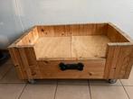 Houten hondenmand/kist, Ophalen, Gebruikt, Overige