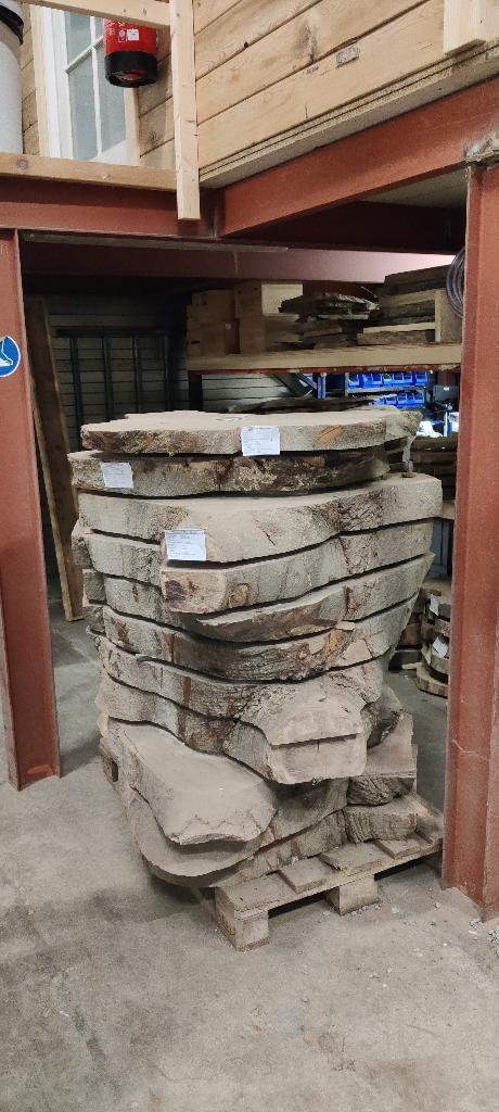 Boomstam van een Beuk - in Schijven gezaagd, Doe-het-zelf en Verbouw, Hout en Planken, Nieuw, Overige typen, Beuken, Minder dan 200 cm