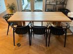 Oak dining table 8 seater / eiken eettafel 8 personen, Huis en Inrichting, Tafels | Eettafels, Ophalen, Eikenhout, 200 cm of meer