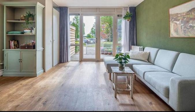 Eiken Lamelparket Vloer (iets minder dan 7,84 x 4,99 ), Doe-het-zelf en Verbouw, Vloerdelen en Plavuizen, Gebruikt, Parket, Hout