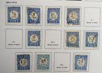NEDERLAND PORTZEGELS 1894-1910, Verzenden, T/m 1940, Gestempeld