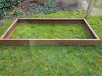 Cortenstaal plantenbak 240x120x20 cm, Tuin en Terras, Bloembakken en Plantenbakken, Ophalen of Verzenden, Gebruikt, Metaal, Tuin