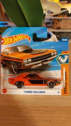 Hot Wheels '71 Dodge Challenger Muscle Mania, Ophalen of Verzenden, Zo goed als nieuw, Auto