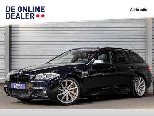BMW 5 Serie Touring 550i M Sport High Ex. |Pano|HUD|Lucht|4w, Auto's, BMW, Bedrijf, Te koop, 5-Serie, ABS, Achteruitrijcamera