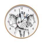 Kinderklok Wandklok Klok Olifant Dutch Sprinkles, Info@dutchsprinkles.nl, Ophalen of Verzenden, Dutch Sprinkles, Klok