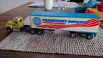Siku Mack trekker met Transport Service Trailer, Hobby en Vrije tijd, Modelauto's | 1:50, Ophalen of Verzenden, Zo goed als nieuw