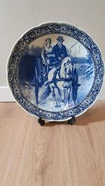 Delfts blauw wandbord Royal Sphinx Maastricht, Ophalen