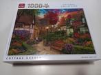 Puzzel 1000 stukjes - Herfstafbeelding, Ophalen, 500 t/m 1500 stukjes, Zo goed als nieuw, Legpuzzel