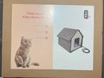 Verwarmd kattenhuisje - werpkist voor kittens, Ophalen of Verzenden, Zo goed als nieuw