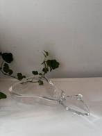 Glazen vintage appel schaaltje, Antiek en Kunst, Antiek | Glas en Kristal, Ophalen of Verzenden
