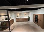 Noten ribbel 3 delige keuken, Ophalen, U-keuken, Bruin, Nieuw