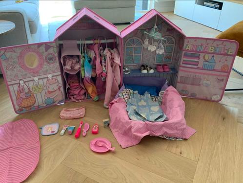 Baby Born / Annabell slaapkamer met heel veel accesoires!, Kinderen en Baby's, Speelgoed | Poppenhuizen, Zo goed als nieuw, Ophalen