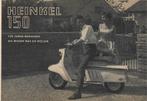 Heinkel 150 scooter folder (H15) motorscooter, Ophalen of Verzenden, Overige merken