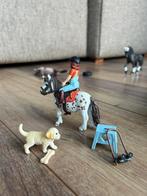 Schleich set meisje op shetlander 42518, Verzamelen, Ophalen of Verzenden, Zo goed als nieuw