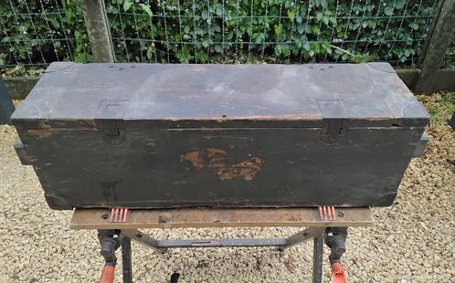Duitse WO2 houten 2cm Mauser vliegtuig munitiekist, leeg., Verzamelen, Militaria | Tweede Wereldoorlog, Landmacht, Kist of Geocache