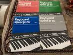 Bladmuziek keyboard speel je zo les boeken 1 t/m4, Ophalen of Verzenden, Gebruikt, Les of Cursus, Keyboard