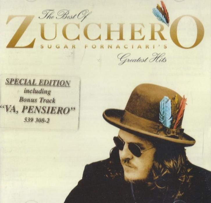 Zucchero – Zucchero (Sugar Fornaciari's Greatest hits, Cd's en Dvd's, Cd's | Pop, Zo goed als nieuw, 1980 tot 2000, Ophalen of Verzenden