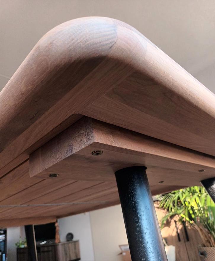 Prachtige eikenhouteneetkamertafel, Huis en Inrichting, Tafels | Eettafels, Zo goed als nieuw, 50 tot 100 cm, 200 cm of meer, Vier personen