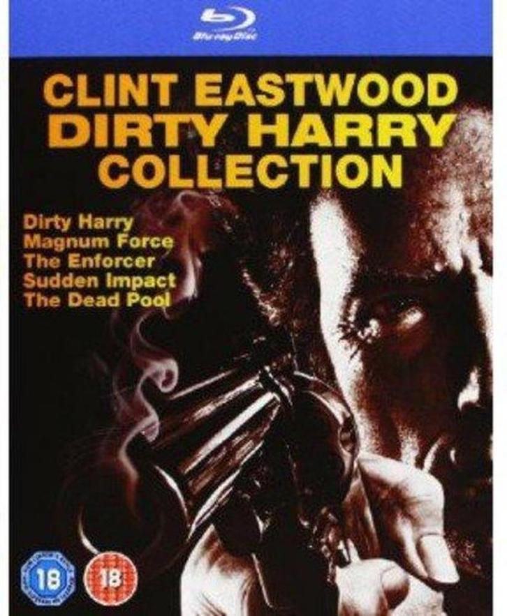 Blu-ray Dirty Harry collection, Cd's en Dvd's, Blu-ray, Zo goed als nieuw, Actie, Ophalen of Verzenden