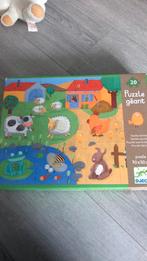 Djeco boerderij kinderpuzzel, Kinderen en Baby's, Speelgoed | Kinderpuzzels, 10 tot 50 stukjes, Ophalen of Verzenden, Zo goed als nieuw