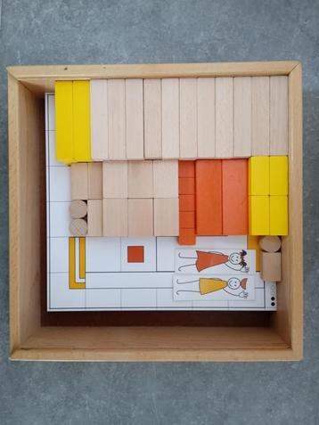 jegro bouw een huis educatief houten speelgoed beschikbaar voor biedingen