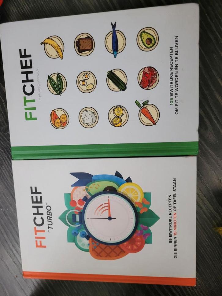 Fitchef Kookboeken - Gezond & Snel, Boeken, Kookboeken, Zo goed als nieuw, Hoofdgerechten, Overige typen, Europa, Gezond koken