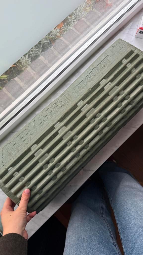 Thermarest ridgerest lichtgewicht slaapmat, Caravans en Kamperen, Slaapmatten, Gebruikt, 1-persoons, Ophalen of Verzenden