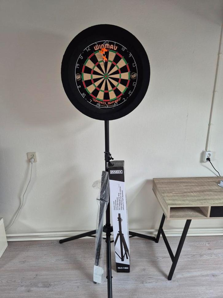 Dartbord Statief - Nieuw in Verpakking, Sport en Fitness, Darts, Nieuw, Dartbord, Ophalen of Verzenden
