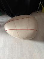 Leolux hocker - poef Piatra, Ophalen, Zo goed als nieuw, Vierkant, Stof