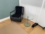 2 Harvink zwart leren design fauteuils, Huis en Inrichting, Ophalen, Gebruikt, Design, 50 tot 75 cm