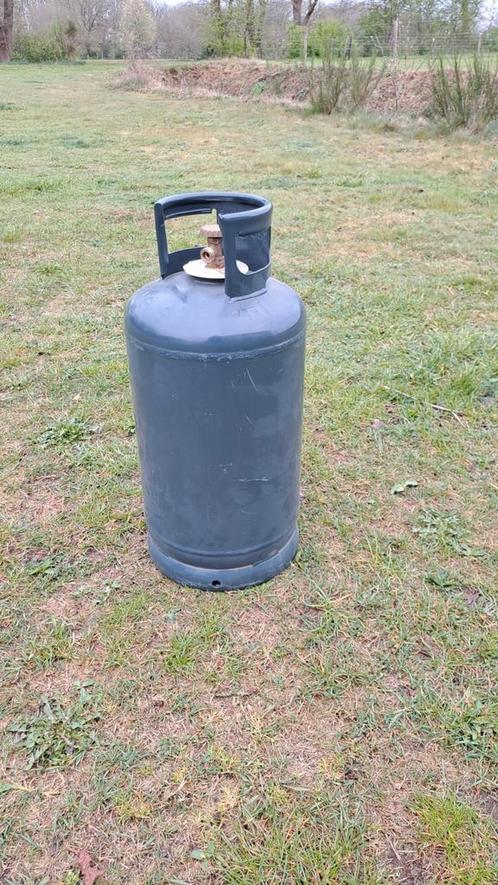 Italiaanse gasfles staal leeg, Caravans en Kamperen, Kampeeraccessoires, Zo goed als nieuw, Ophalen
