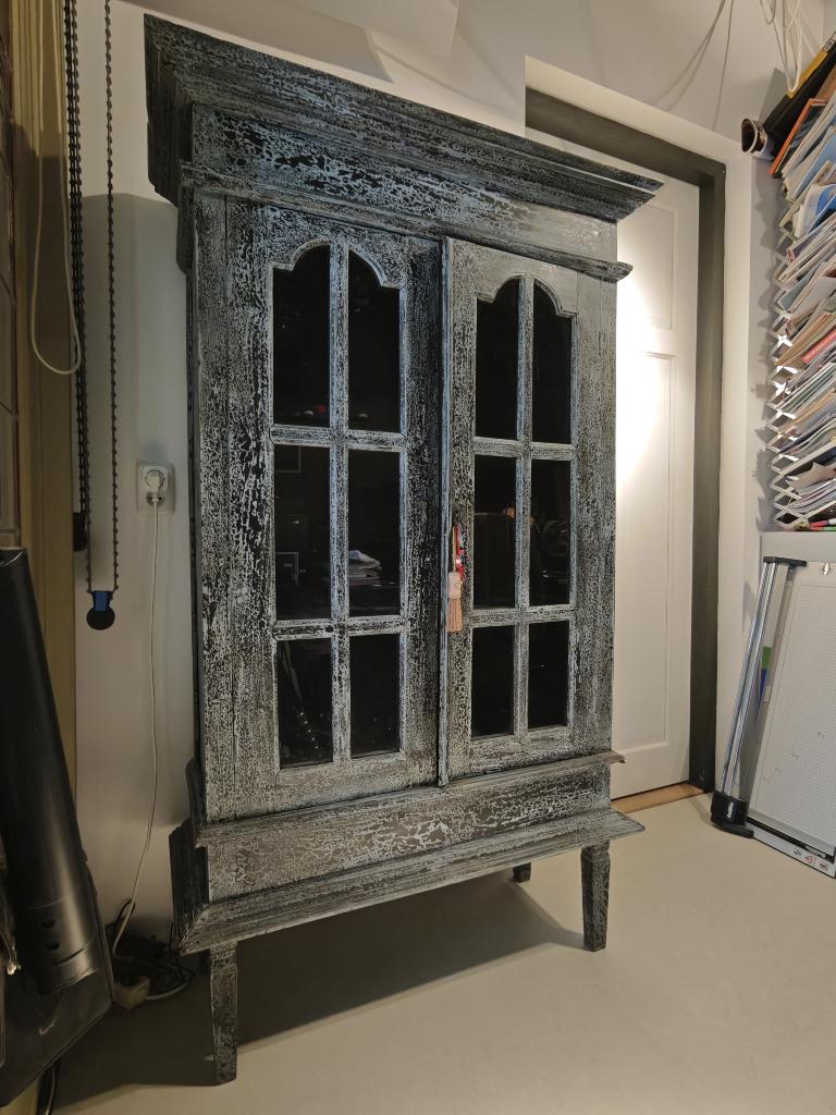 Fraaie Indiase kast te koop, Antiek en Kunst, Antiek | Meubels | Kasten, Ophalen