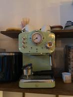 Swan retro espresso machine mintgroen, 2 tot 4 kopjes, Ophalen of Verzenden, Afneembaar waterreservoir, Zo goed als nieuw