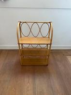 Vintage Bamboe Rek met 3 Planken, Ophalen, Gebruikt