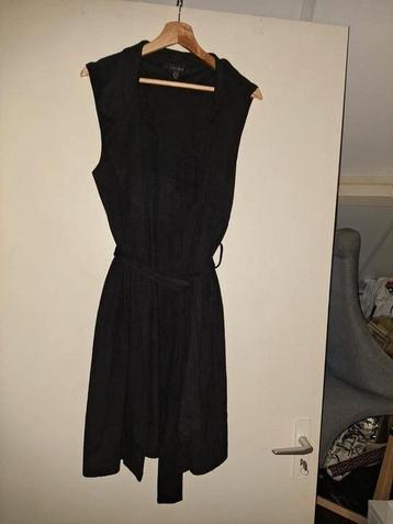 Lang zwart gilet met zakken Amisu maat 40 beschikbaar voor biedingen