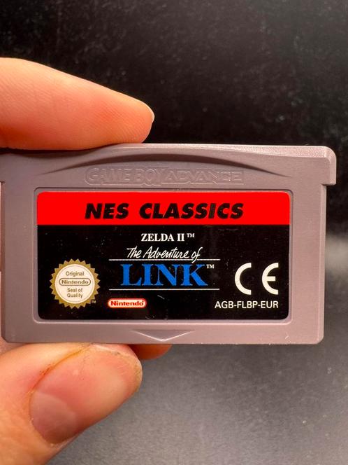 Nes classics zelda 2 the adventure of link gba, Spelcomputers en Games, Games | Nintendo Game Boy, Zo goed als nieuw, Avontuur en Actie