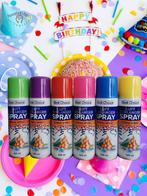 Party serpentine spray verschillende kleuren, Nieuw, Ophalen of Verzenden, Overige, Feestartikel