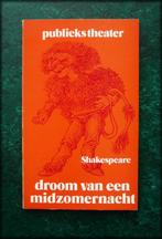 DROOM v e MIDZOMERNACHT- Shakespeare - Publiekstheater - dat, Zo goed als nieuw, Verzenden