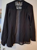 Dames blouse tuniek zwart maat 36/38, Ophalen of Verzenden, Zo goed als nieuw, Maat 36 (S), Zwart