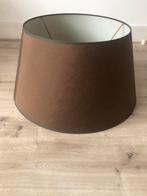 Lampenkap donkerbruin Ophalen, Huis en Inrichting, Ophalen, Zo goed als nieuw, Rond, 25 tot 50 cm